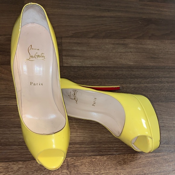 Christian Louboutin  Lady Peep Toe - Picture 5 of 7